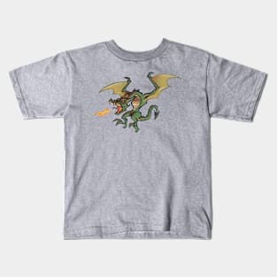 Dragon mascot Kids T-Shirt